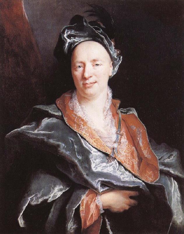 Nicolas de Largilliere Portrait of Jean Baptiste Rousseau 1710 Sweden oil painting art